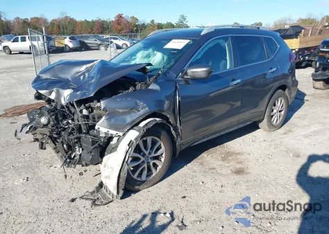 2019 Nissan Rogue S z USA, uszkodzony, nr VIN 5N1AT2MT7KC744543